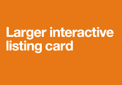 Larger cards